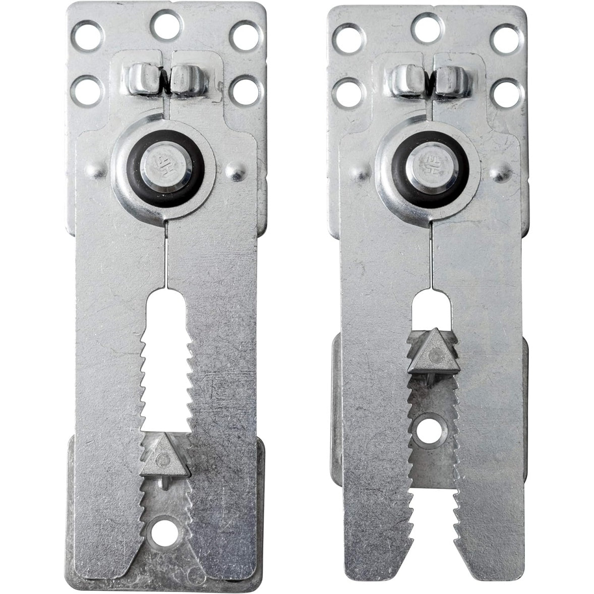 Set di 2 ganci connettori in metallo per divani e mobili 160 x 60 mm